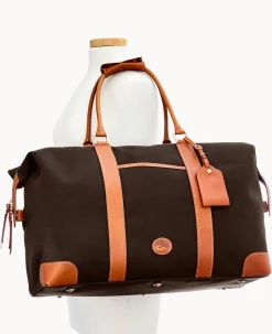 Dooney & Bourke Ready For the Getaway|Travel<Cabriolet Medium Duffle Chocolate