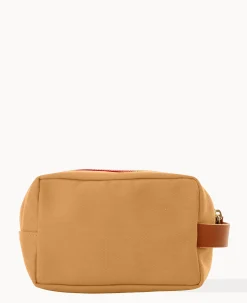 Dooney & Bourke The Canvas Collection|Travel<Canvas Cosmetic Case Beige