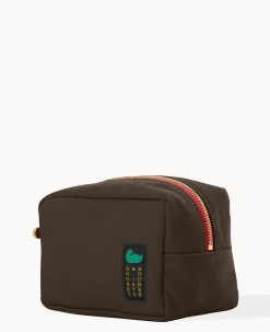 Dooney & Bourke The Canvas Collection|Travel<Canvas Cosmetic Case Brown