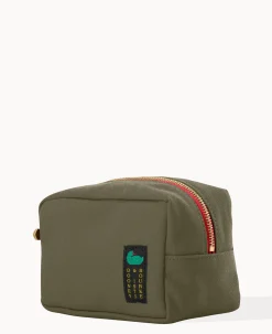 Dooney & Bourke The Canvas Collection|Travel<Canvas Cosmetic Case Forest