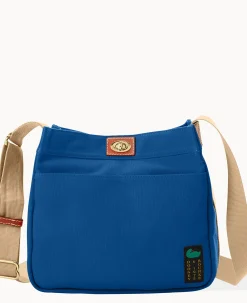 Dooney & Bourke The Canvas Collection|Spring Style<Canvas Crossbody 28 French Blue
