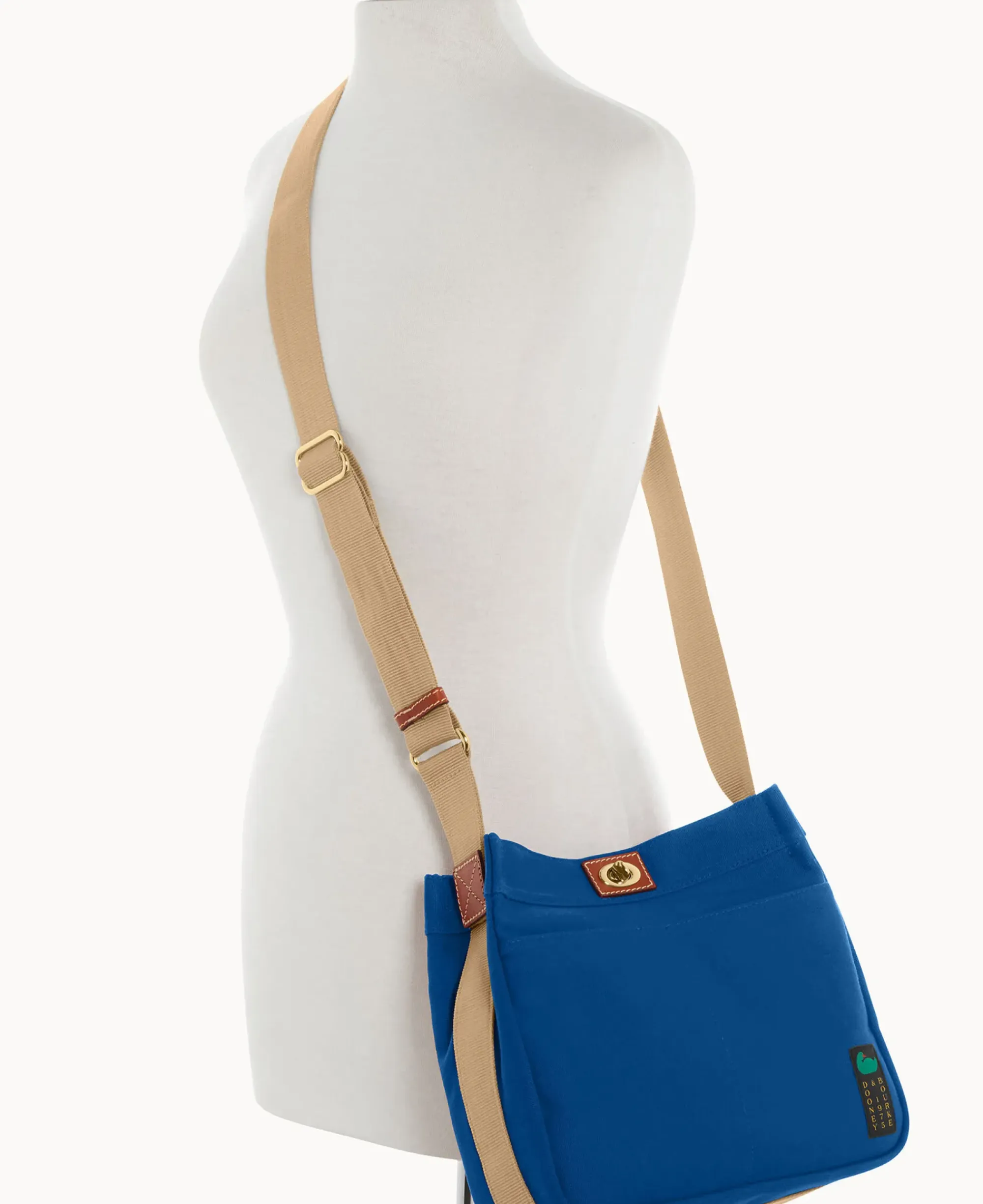 Dooney & Bourke The Canvas Collection|Spring Style<Canvas Crossbody 28 French Blue