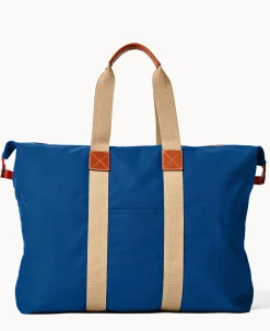 Dooney & Bourke The Canvas Collection|Ready For the Getaway<Canvas Duffle 60 French Blue