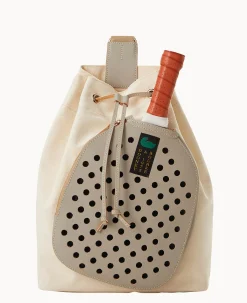 Dooney & Bourke The Canvas Collection|Spring Style<Canvas Pickleball Sling Natural Dove