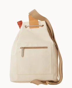 Dooney & Bourke The Canvas Collection|Spring Style<Canvas Pickleball Sling Natural Dove