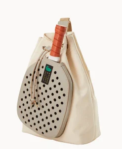 Dooney & Bourke The Canvas Collection|Spring Style<Canvas Pickleball Sling Natural Dove