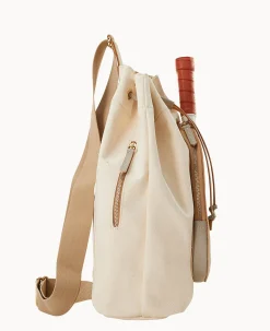 Dooney & Bourke The Canvas Collection|Spring Style<Canvas Pickleball Sling Natural Dove