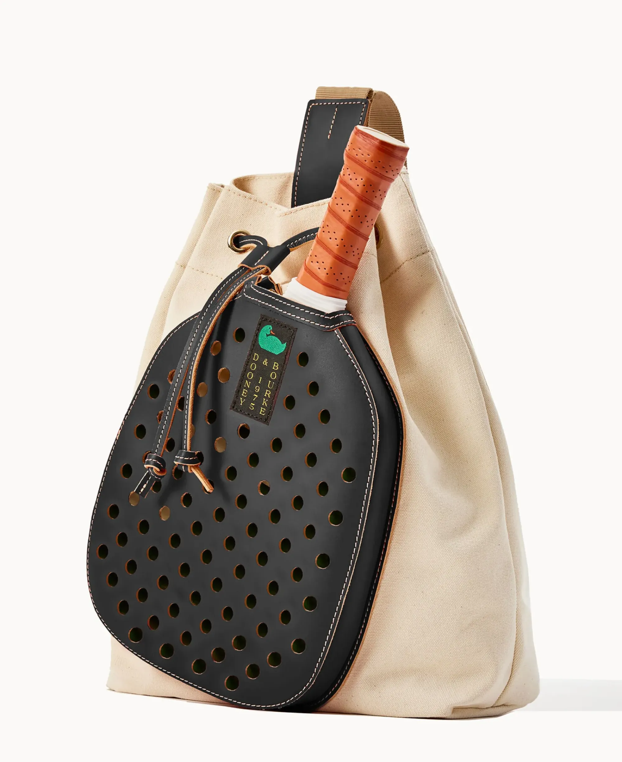 Dooney & Bourke The Canvas Collection|Spring Style<Canvas Pickleball Sling Natural Black