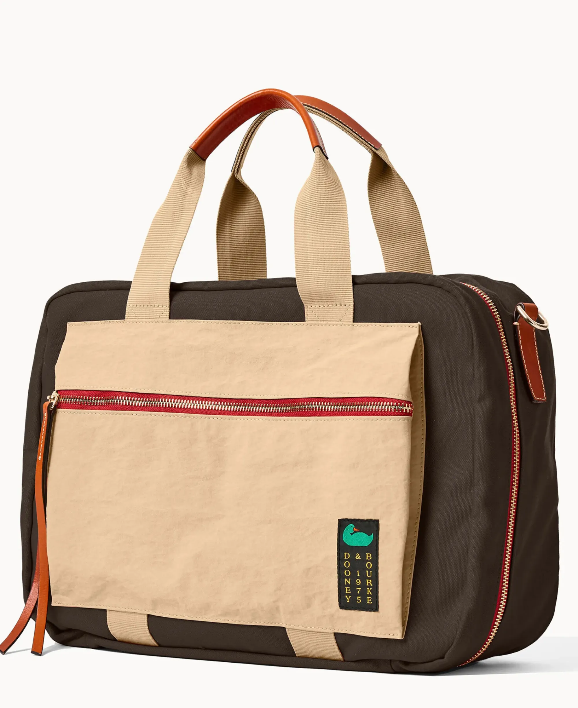 Dooney & Bourke The Canvas Collection|Ready For the Getaway<Canvas Suitcase 50 Brown