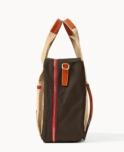 Dooney & Bourke The Canvas Collection|Ready For the Getaway<Canvas Suitcase 50 Brown