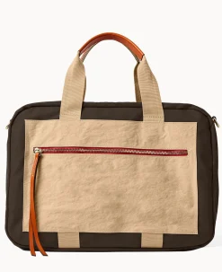 Dooney & Bourke The Canvas Collection|Ready For the Getaway<Canvas Suitcase 50 Brown
