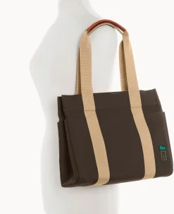 Dooney & Bourke The Canvas Collection|Spring Style<Canvas Tote 35 Brown