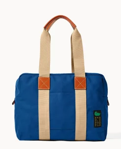 Dooney & Bourke The Canvas Collection|Ready For the Getaway<Canvas Travel 40 French Blue
