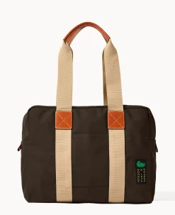 Dooney & Bourke The Canvas Collection|Ready For the Getaway<Canvas Travel 40 Brown