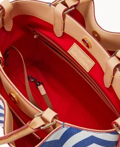 Dooney & Bourke The Chevron Collection|Spring Style<Chevron Brenna Navy