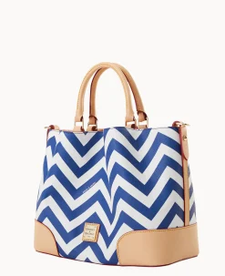Dooney & Bourke The Chevron Collection|Spring Style<Chevron Brenna Navy
