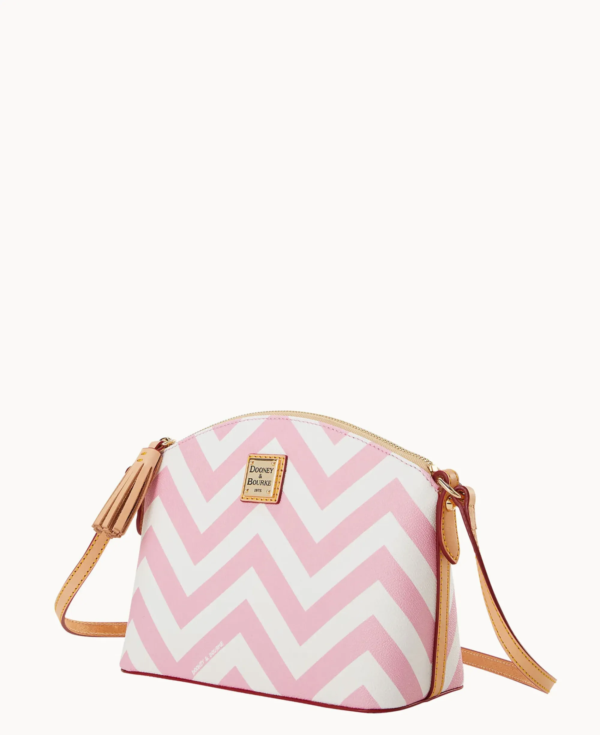 Dooney & Bourke The Chevron Collection|Spring Style<Chevron Robin Crossbody Pink
