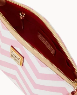 Dooney & Bourke The Chevron Collection|Spring Style<Chevron Robin Crossbody Pink