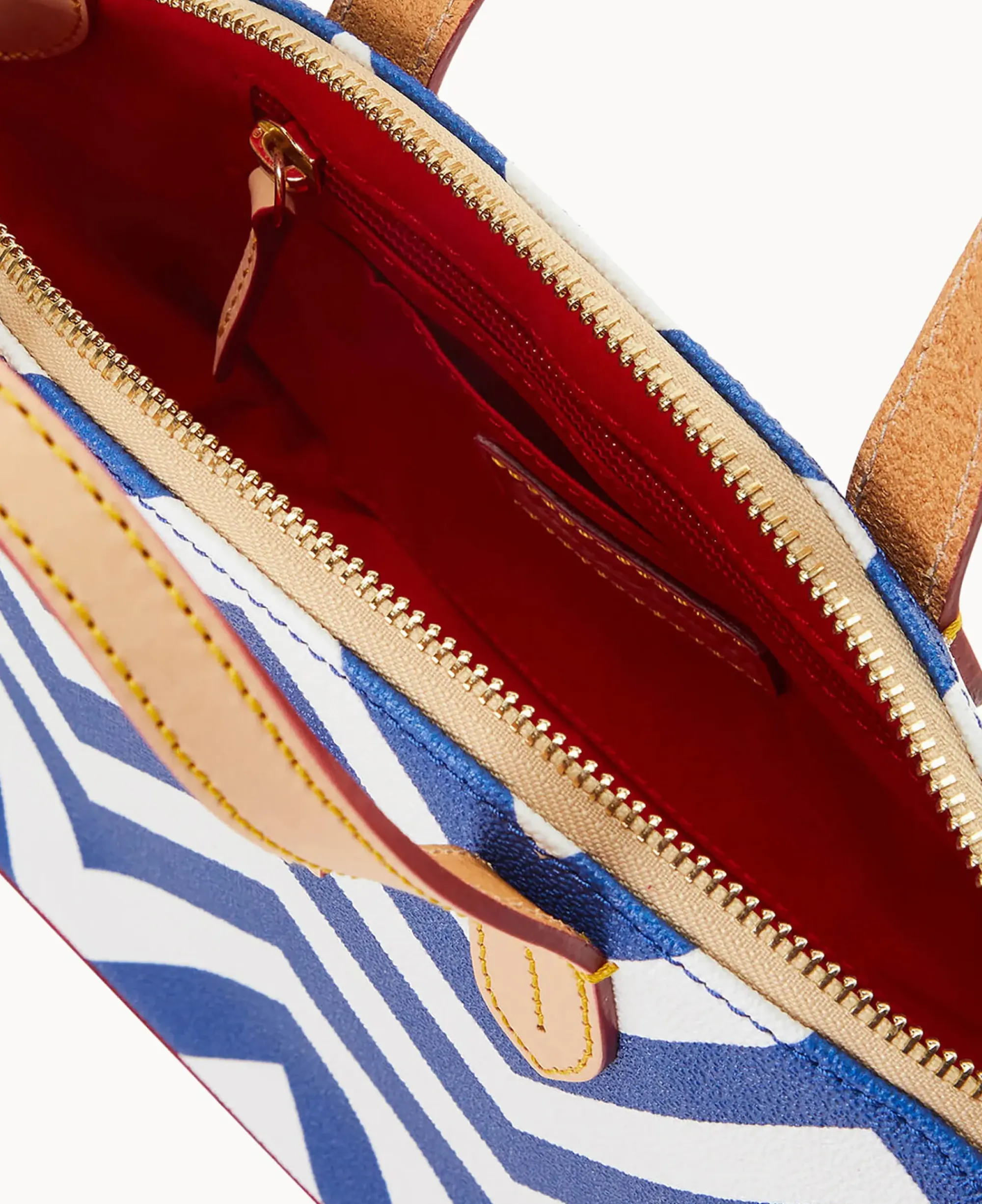 Dooney & Bourke The Chevron Collection|Spring Style<Chevron Ruby Navy