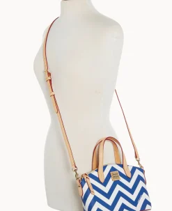 Dooney & Bourke The Chevron Collection|Spring Style<Chevron Ruby Navy