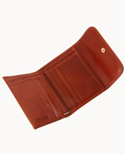 Dooney & Bourke Grab and Go|Wallets<Collegiate University Flap Credit Card Wallet CLEMSON