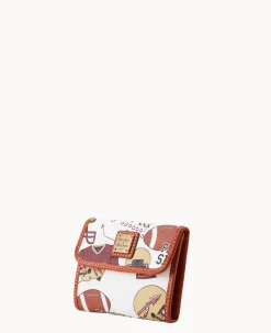 Dooney & Bourke Grab and Go|Wallets<Collegiate Flap Credit Card Wallet FLORIDA STATE