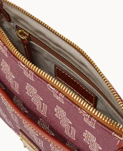 Dooney & Bourke Game Day Ready|Printed Fabric<Collegiate Florida State Ginger Crossbody Florida State University