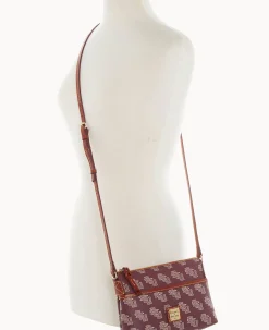 Dooney & Bourke Game Day Ready|Printed Fabric<Collegiate Florida State Ginger Crossbody Florida State University