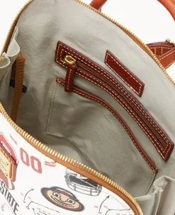 Dooney & Bourke Game Day Ready|Printed Fabric<Collegiate University Zip Pod Backpack Ohio State