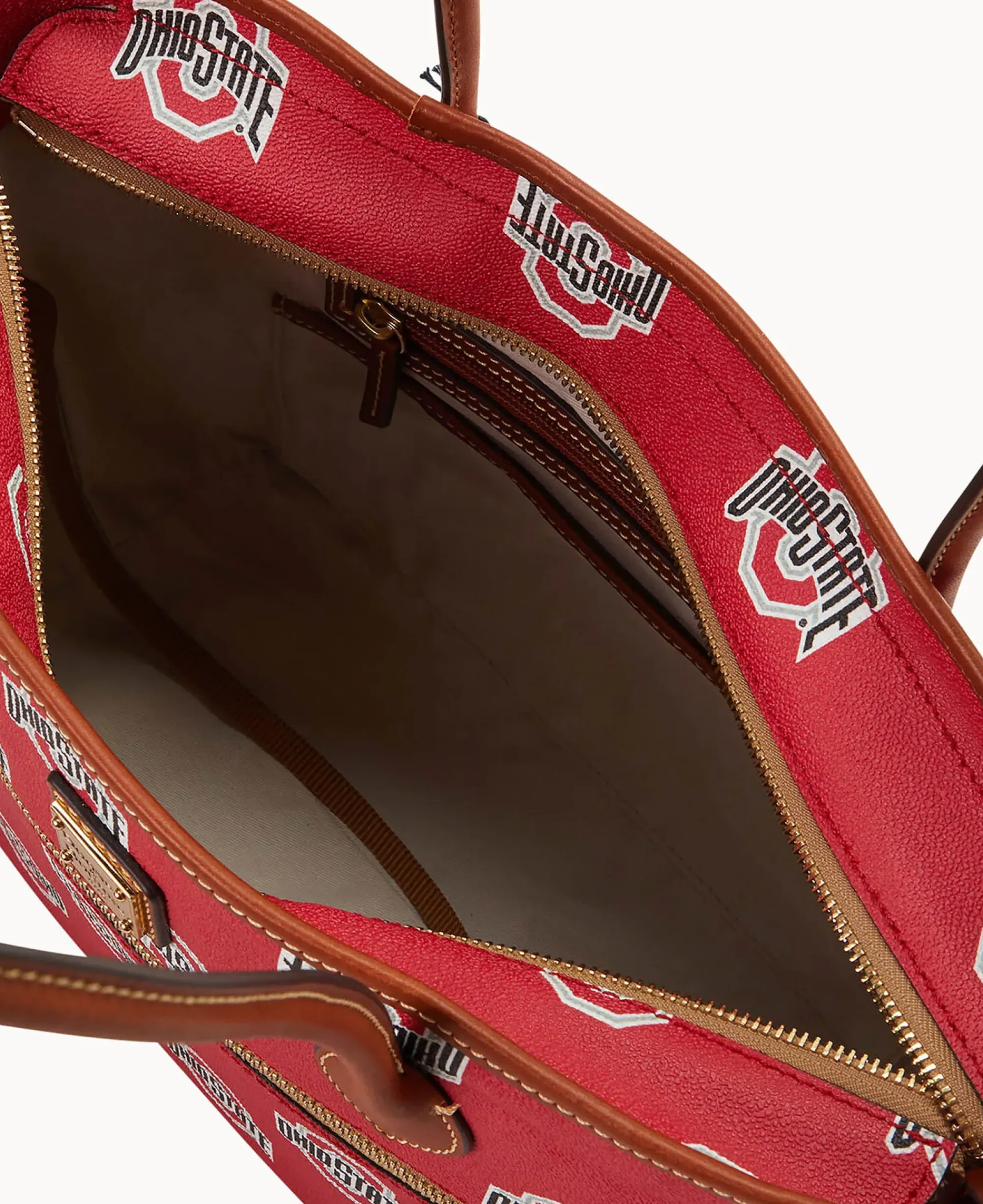 Dooney & Bourke Printed Fabric|Shoulder Bags<Collegiate University Tote Ohio State