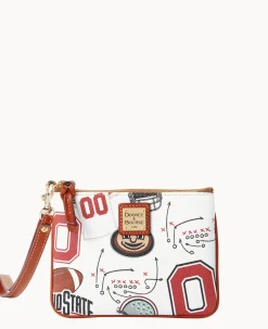 Dooney & Bourke Grab and Go|Wristlets<Collegiate University Stadium Wristlet OHIO STATE