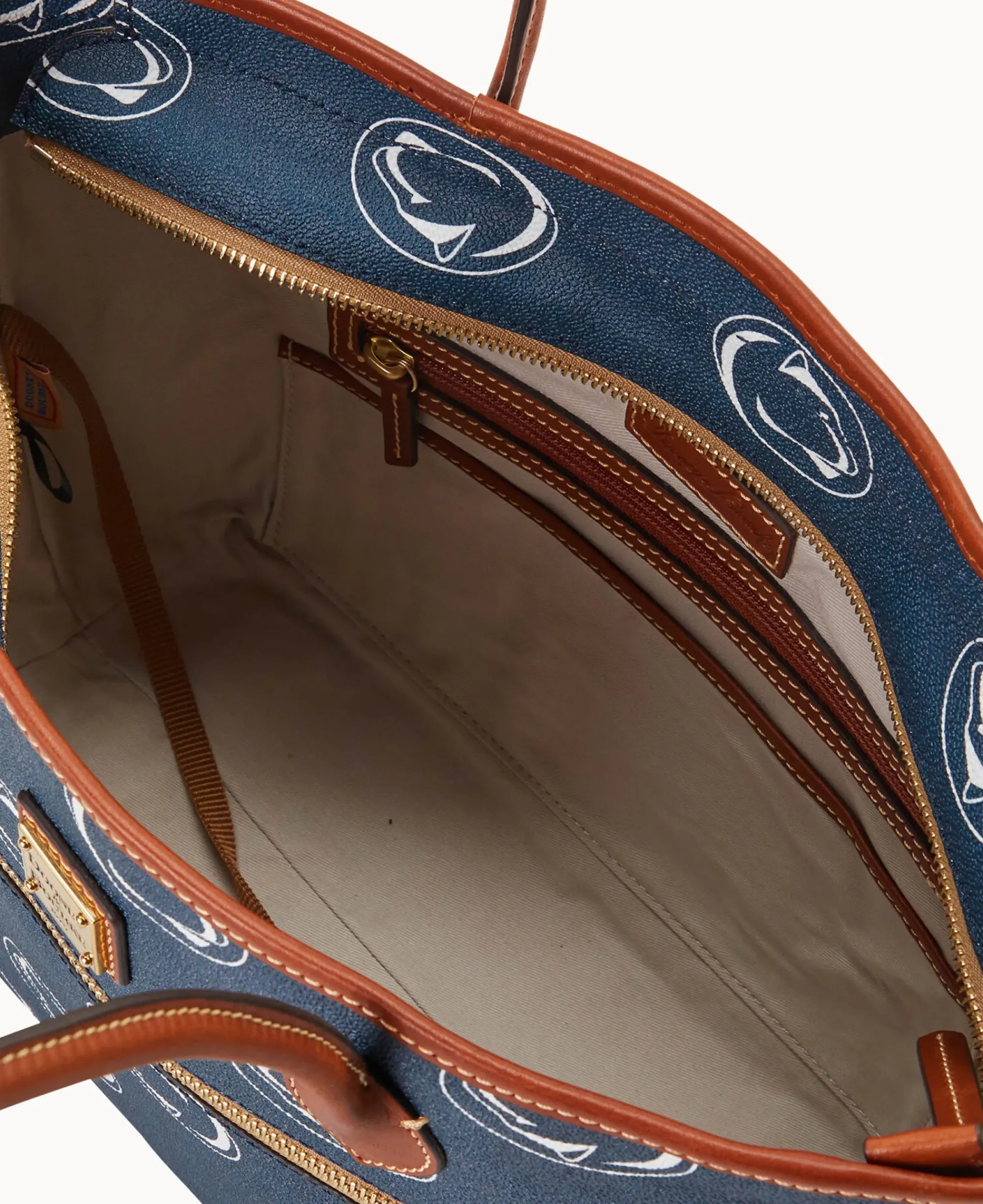 Dooney & Bourke Printed Fabric|Shoulder Bags<Collegiate University Tote Penn State