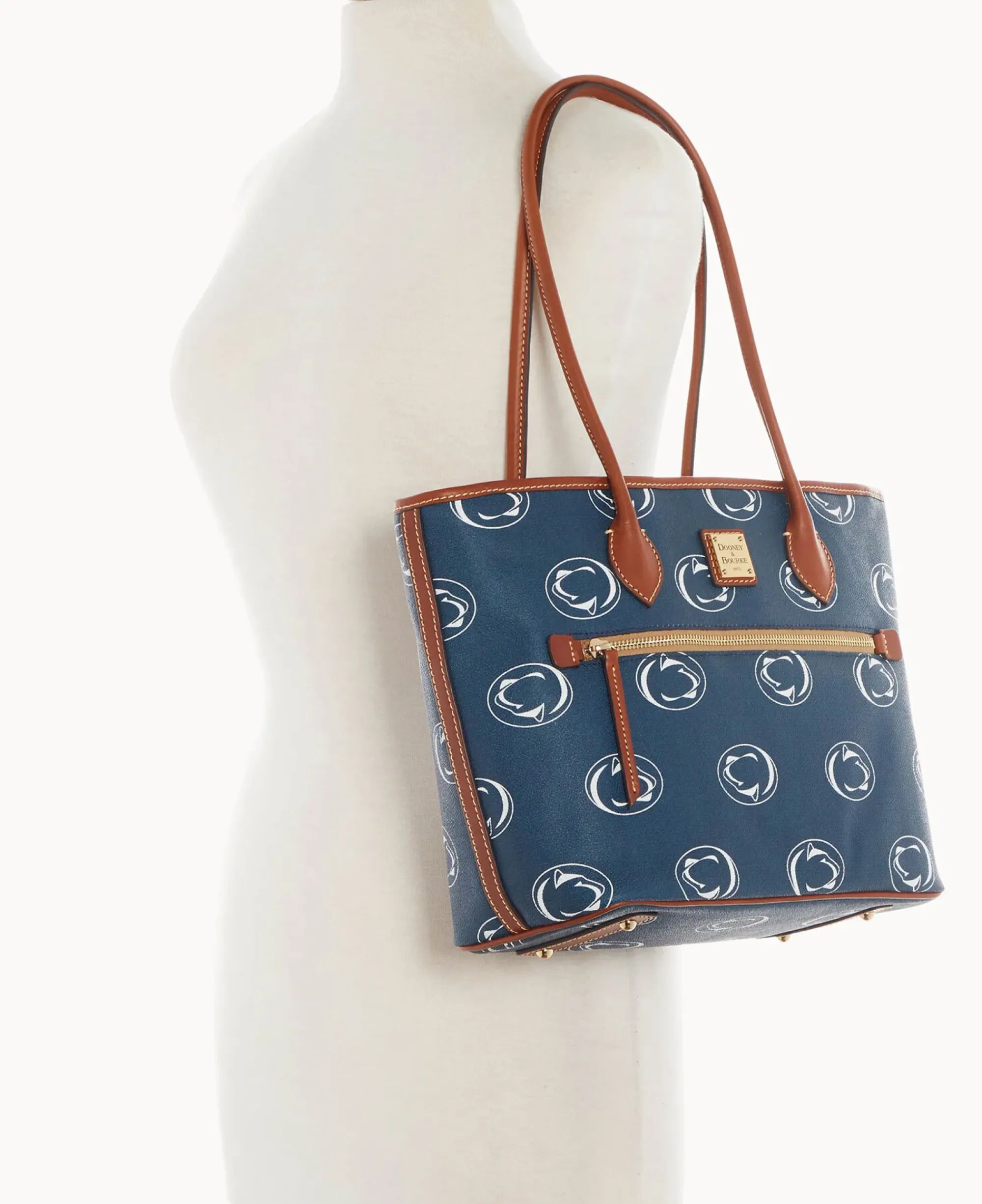 Dooney & Bourke Printed Fabric|Shoulder Bags<Collegiate University Tote Penn State