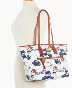Dooney & Bourke Game Day Ready|Printed Fabric<Collegiate University Tote PENN STATE