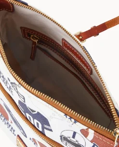 Dooney & Bourke Game Day Ready|Printed Fabric<Collegiate University Crossbody PENN STATE
