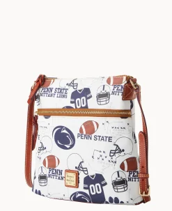 Dooney & Bourke Game Day Ready|Printed Fabric<Collegiate University Crossbody PENN STATE