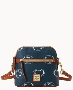 Dooney & Bourke Printed Fabric|Mini Bags<Collegiate University Domed Crossbody Penn State