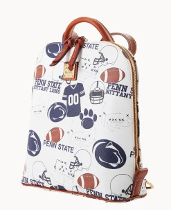 Dooney & Bourke Game Day Ready|Printed Fabric<Collegiate University Zip Pod Backpack Penn State
