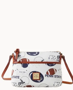Dooney & Bourke Game Day Ready|Printed Fabric<Collegiate University Ginger Crossbody PENN STATE