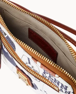 Dooney & Bourke Grab and Go|Wristlets<Collegiate University Zip Around Wristlet PENN STATE