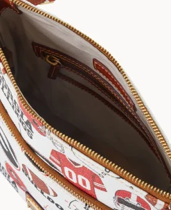 Dooney & Bourke Game Day Ready|Printed Fabric<Collegiate University of Georgia Crossbody U OF GEORGIA