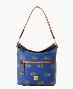 Dooney & Bourke Printed Fabric|Shoulder Bags<Collegiate University of Large Sac Florida