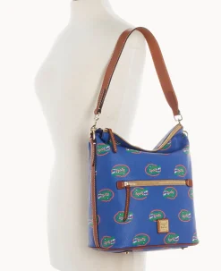 Dooney & Bourke Printed Fabric|Shoulder Bags<Collegiate University of Large Sac Florida
