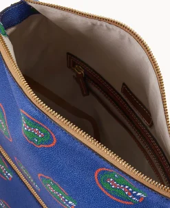 Dooney & Bourke Printed Fabric|Shoulder Bags<Collegiate University of Large Sac Florida