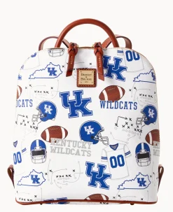 Dooney & Bourke Game Day Ready|Printed Fabric<Collegiate University of Kentucky Zip Pod Backpack U OF KENTUCKY