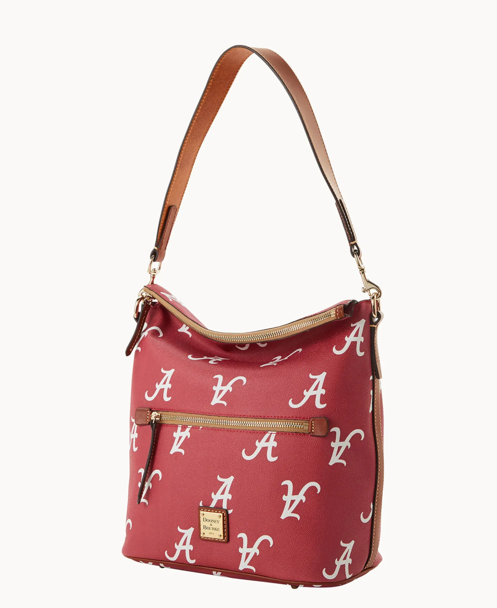 Dooney & Bourke Printed Fabric|Shoulder Bags<Collegiate University of Large Sac Alabama