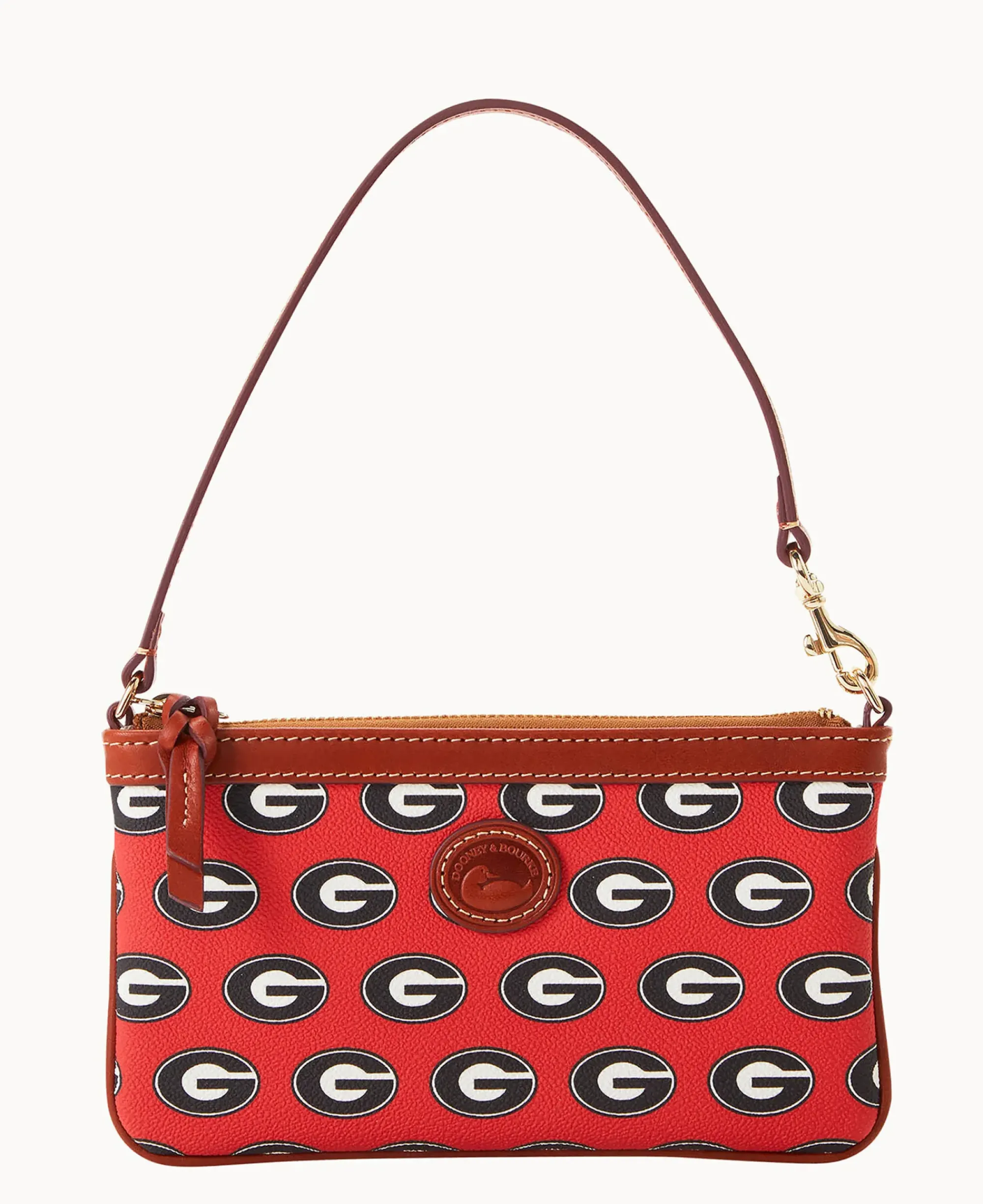 Dooney & Bourke Grab and Go|Wristlets<Collegiate University of Large Slim Wristlet Georgia