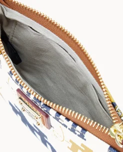 Dooney & Bourke Grab and Go|Wristlets<Collegiate University of Stadium Wristlet NOTRE DAME