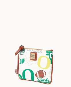 Dooney & Bourke Grab and Go|Wristlets<Collegiate University of Stadium Wristlet OREGON