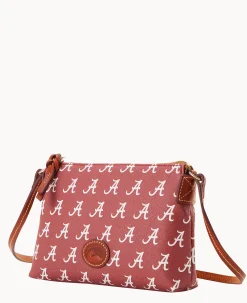 Dooney & Bourke Game Day Ready|Printed Fabric<Collegiate a Crossbody Pouchette University of Alabam